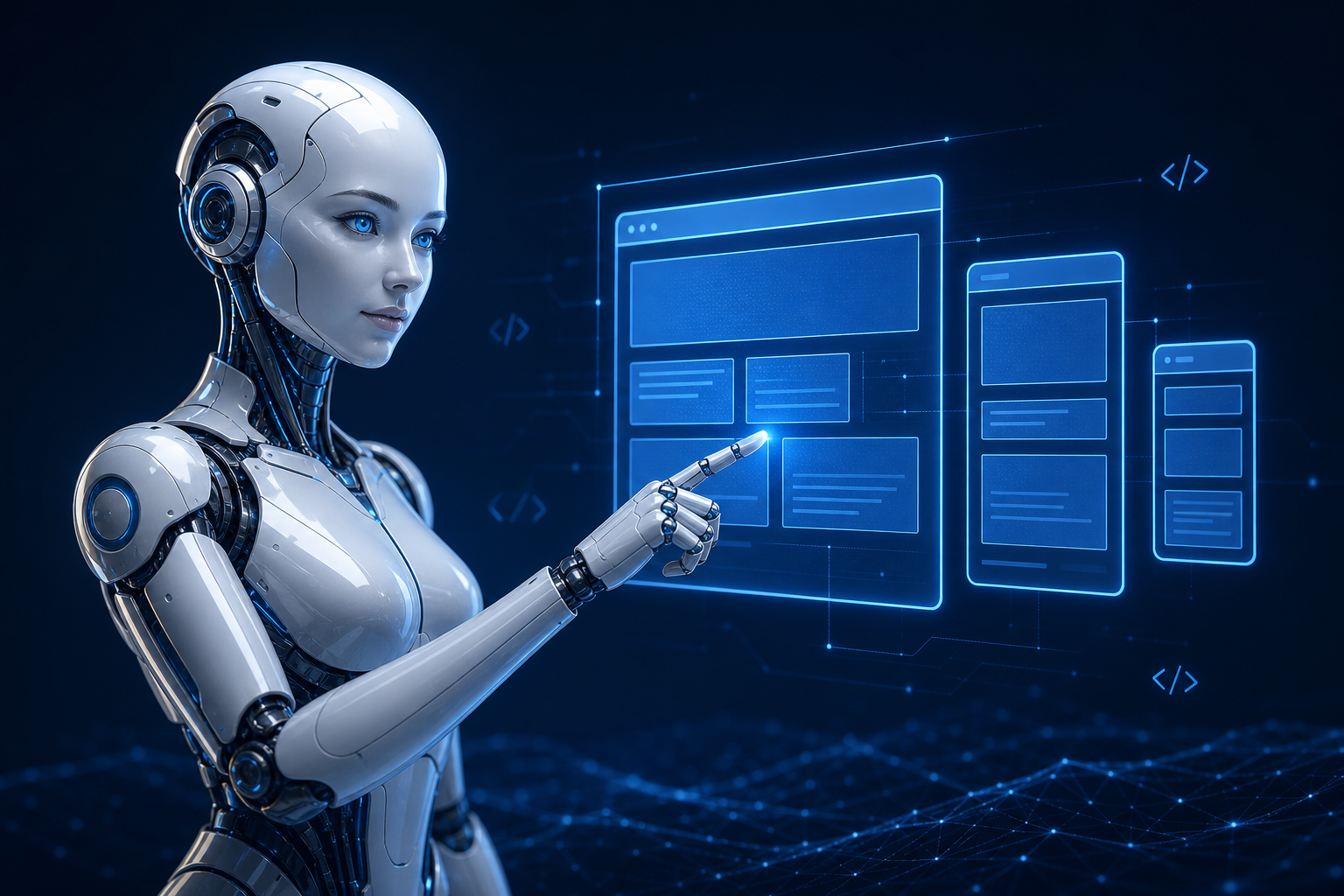 AI-powered website development for businesses in Ampara